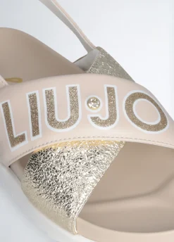 Liu Jo Sandales avec maxi logo petite fille|Enfant Chaussures|Chaussures