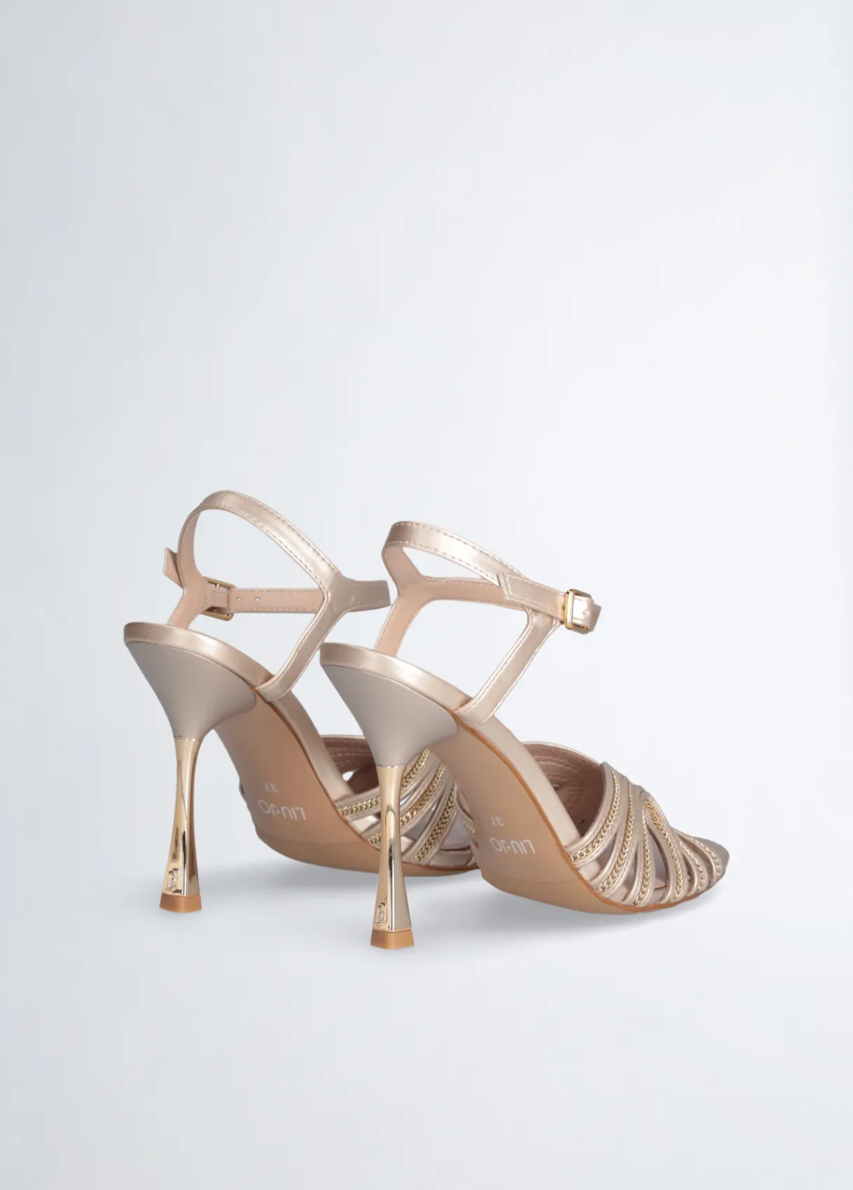 Liu Jo Sandales chaîne à talons|Femme Escarpins|Sandales