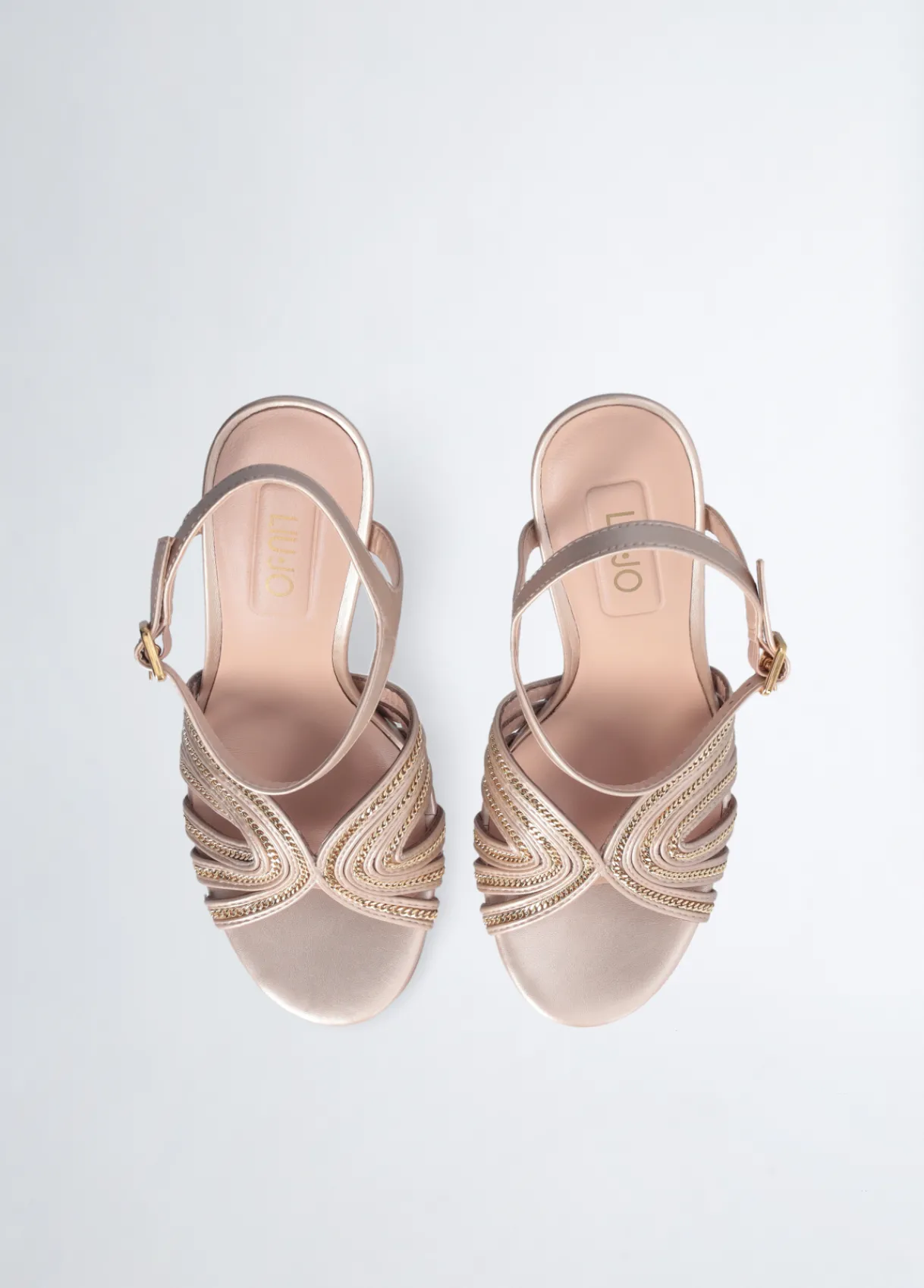 Liu Jo Sandales chaîne à talons|Femme Escarpins|Sandales