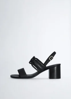 Liu Jo Sandales en cuir à talons larges|Femme Escarpins|Sandales