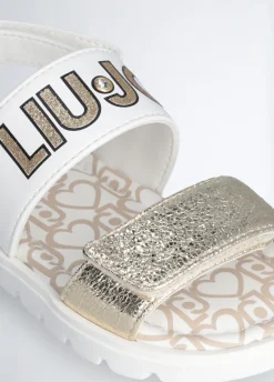 Liu Jo Sandales fille avec maxi logo|Enfant Chaussures|Chaussures