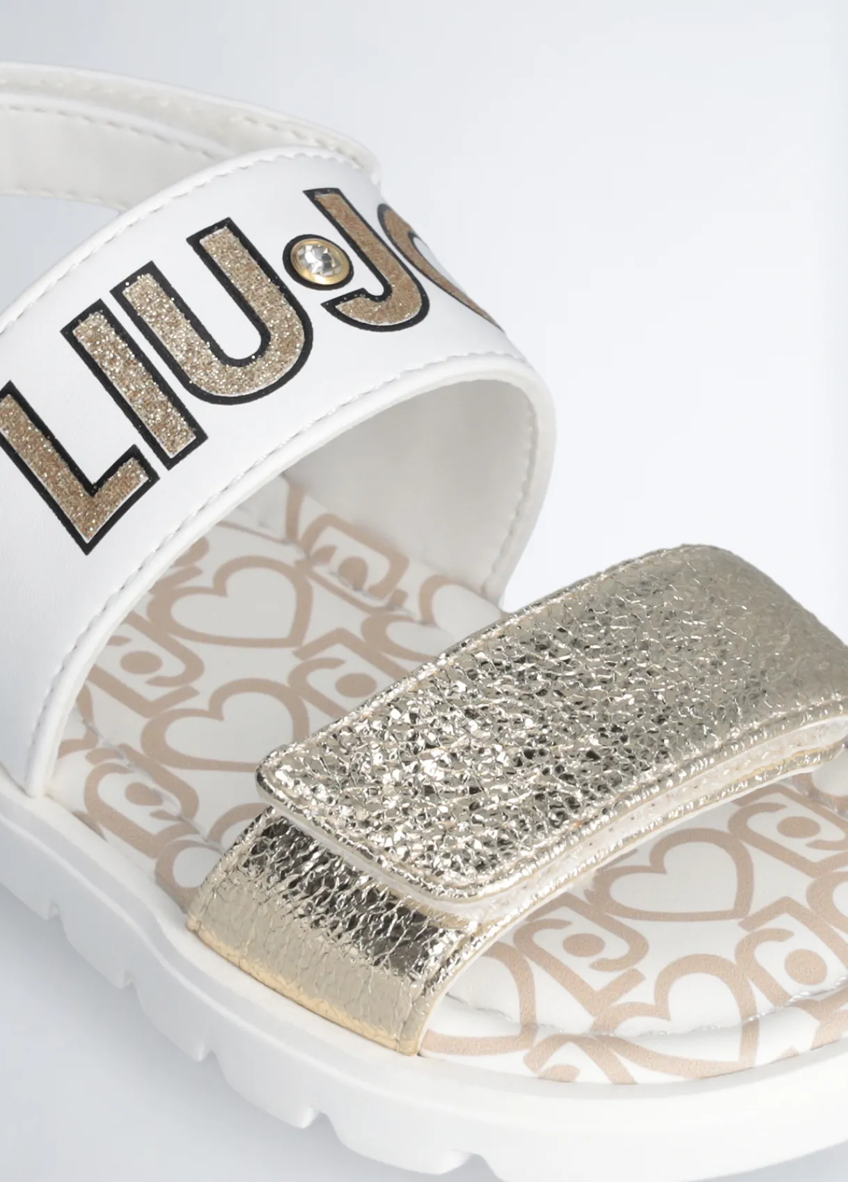 Liu Jo Sandales fille avec maxi logo|Enfant Chaussures|Chaussures
