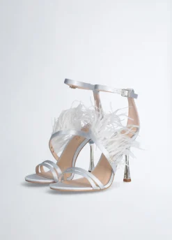 Liu Jo Sandales élégantes à plumes|Femme Escarpins|Sandales