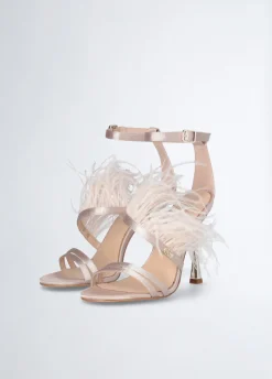 Liu Jo Sandales élégantes à plumes|Femme Escarpins|Sandales