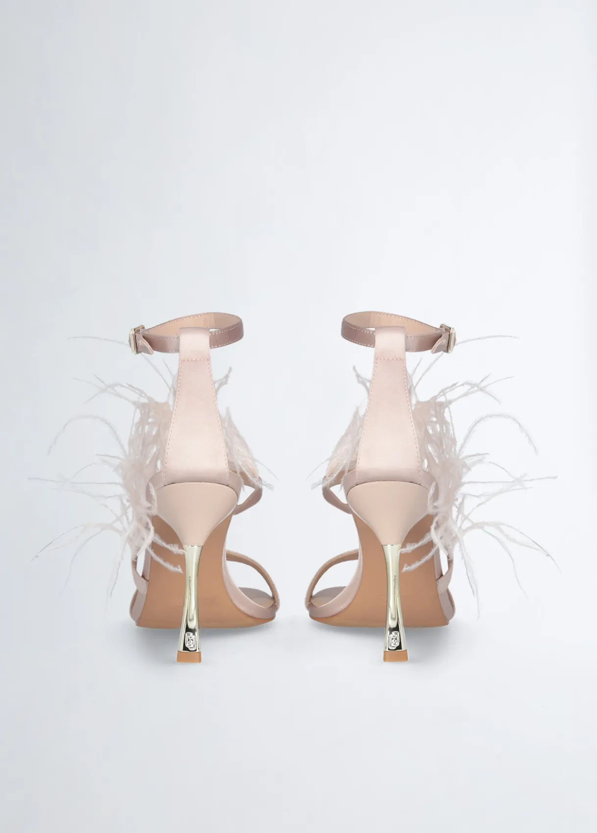 Liu Jo Sandales élégantes à plumes|Femme Escarpins|Sandales