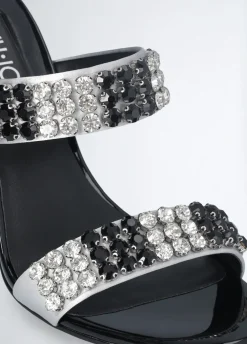 Liu Jo Sandales ornées de pierres à talons|Femme Escarpins|Sandales