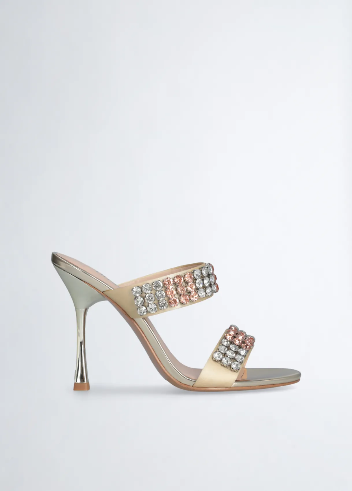 Liu Jo Sandales nées de pierres à talons|Femme Escarpins|Sandales