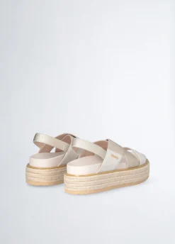 Liu Jo Sandales platefme croisées|Femme Sandales