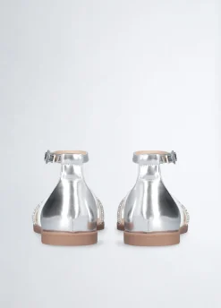 Liu Jo Sandales plates avec strass|Enfant Chaussures|Chaussures