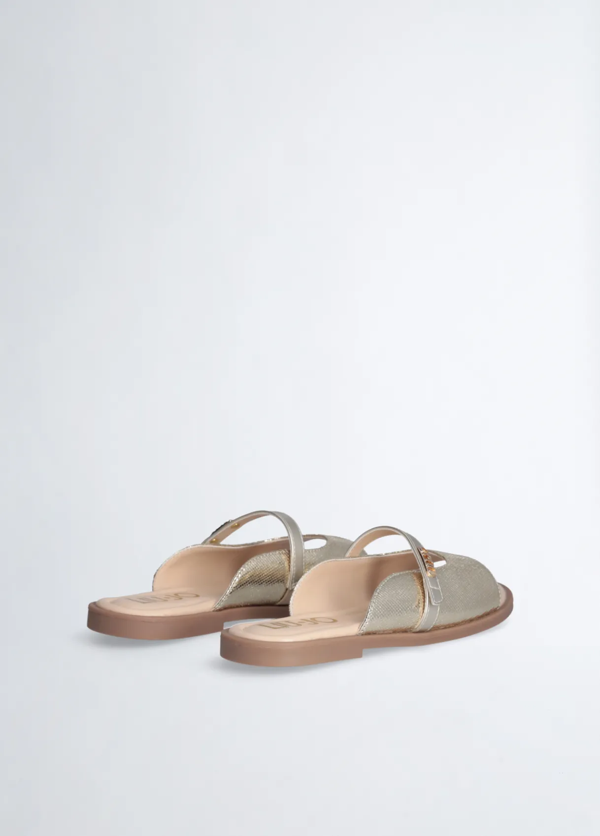 Liu Jo Sandales plates effet lamé|Enfant Chaussures|Chaussures
