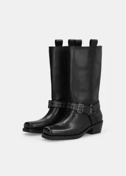 Liu Jo Santiags en cuir|Femme Bottes Et Bottines