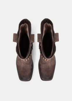 Liu Jo Santiags en daim|Femme Bottes Et Bottines