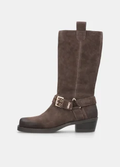 Liu Jo Santiags en daim|Femme Bottes Et Bottines