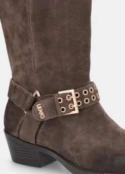 Liu Jo Santiags en daim|Femme Bottes Et Bottines