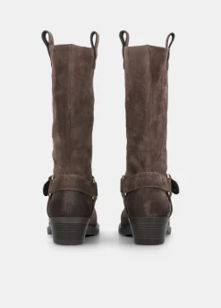 Liu Jo Santiags en daim|Femme Bottes Et Bottines