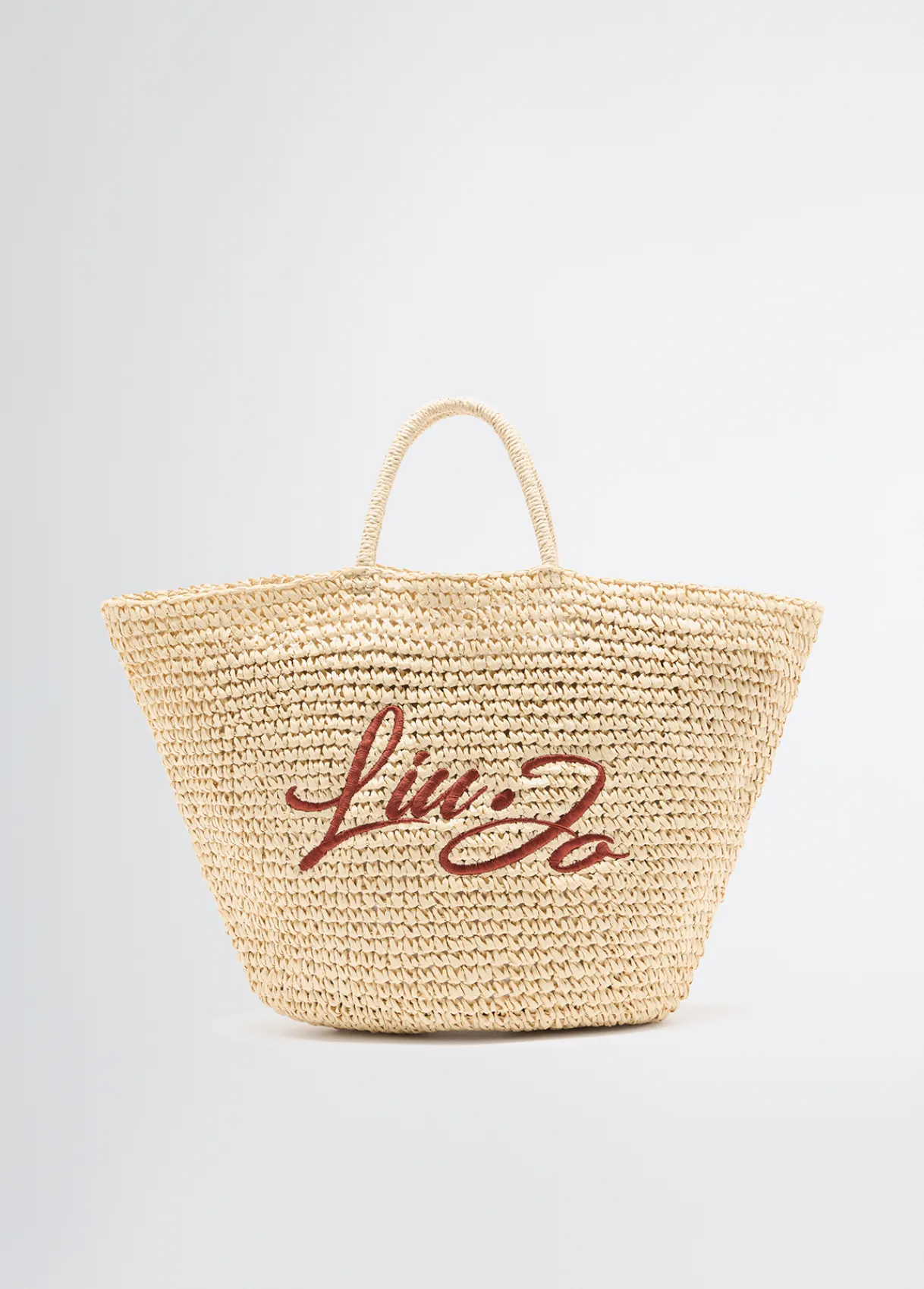 Liu Jo Shopper format moyen en raphia|Femme Sac Shopper|Mode Plage