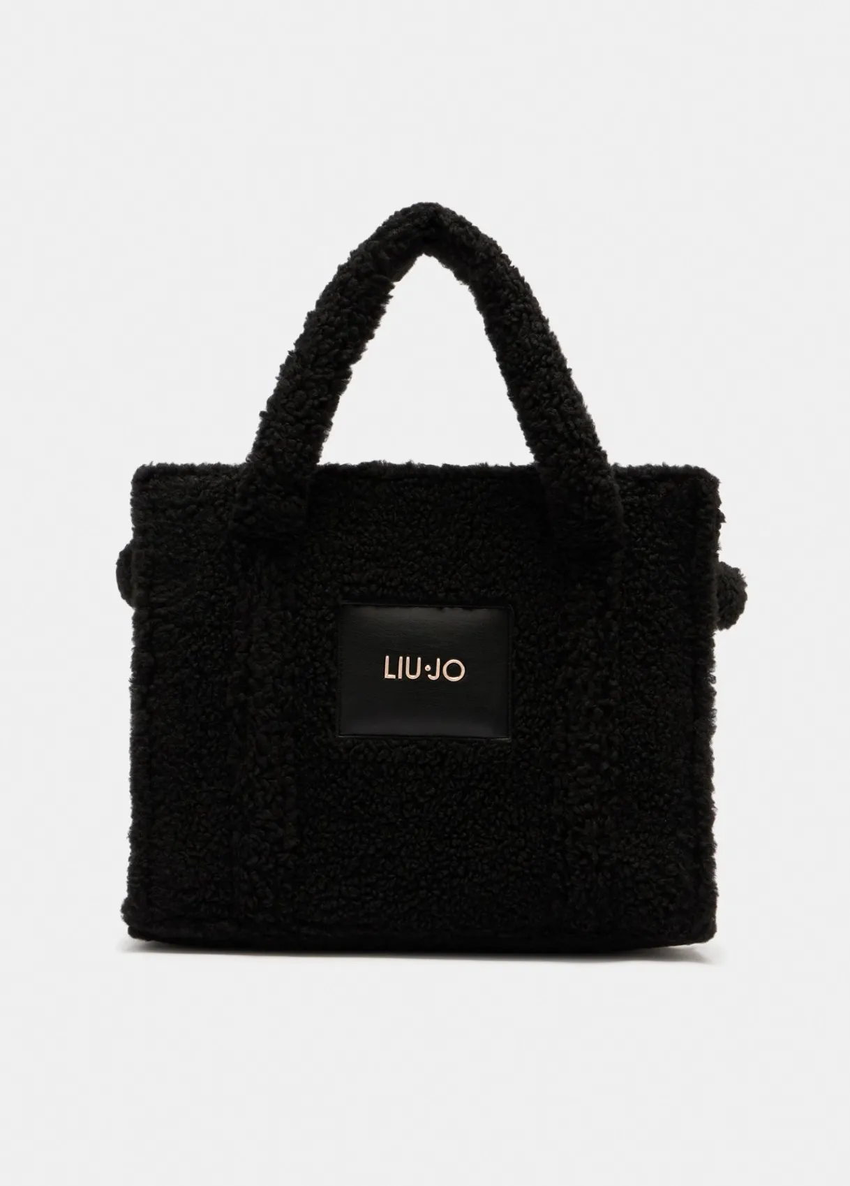 Liu Jo Shopper format moyen en tissu polaire Teddy|Femme Sac Shopper