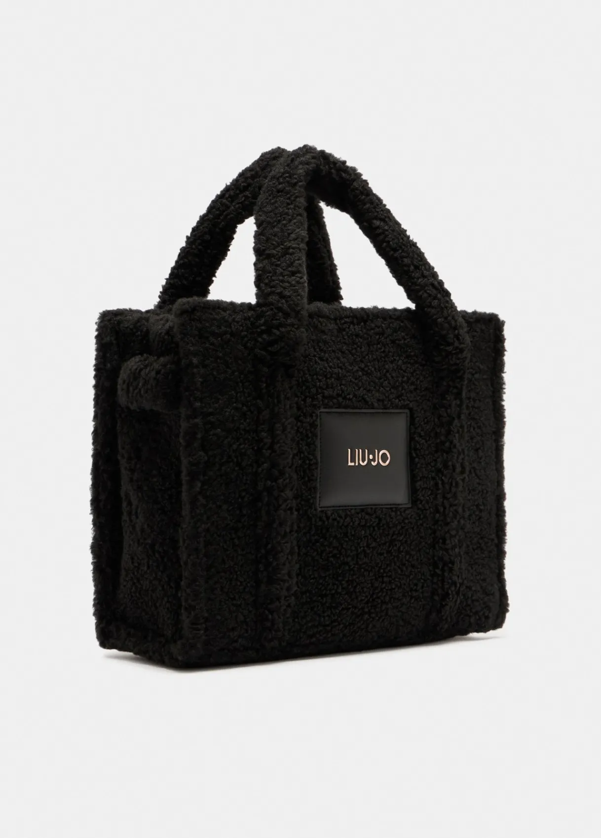 Liu Jo Shopper format moyen en tissu polaire Teddy|Femme Sac Shopper