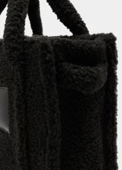 Liu Jo Shopper format moyen en tissu polaire Teddy|Femme Sac Shopper
