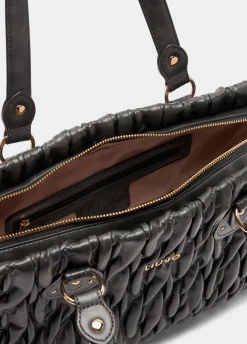 Liu Jo Shopper format moyen matelassé|Femme Sac Shopper