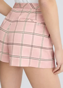 Liu Jo Short à carreaux|Femme Pantalons|Tailleurs