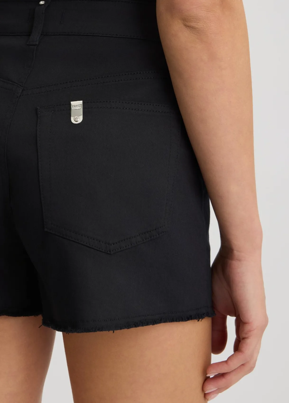 Liu Jo Short à taille haute avec strass|Femme Pantalons