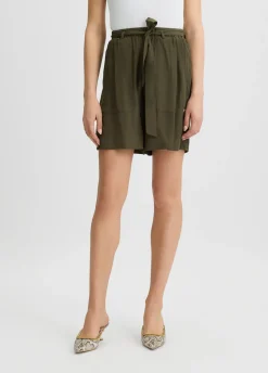 Liu Jo Short avec ceinture|Femme Mode Plage|Pantalons