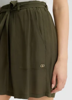 Liu Jo Short avec ceinture|Femme Mode Plage|Pantalons