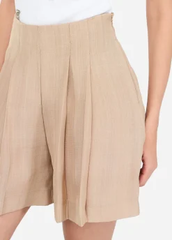 Liu Jo Short avec plis|Femme Pantalons|Tailleurs