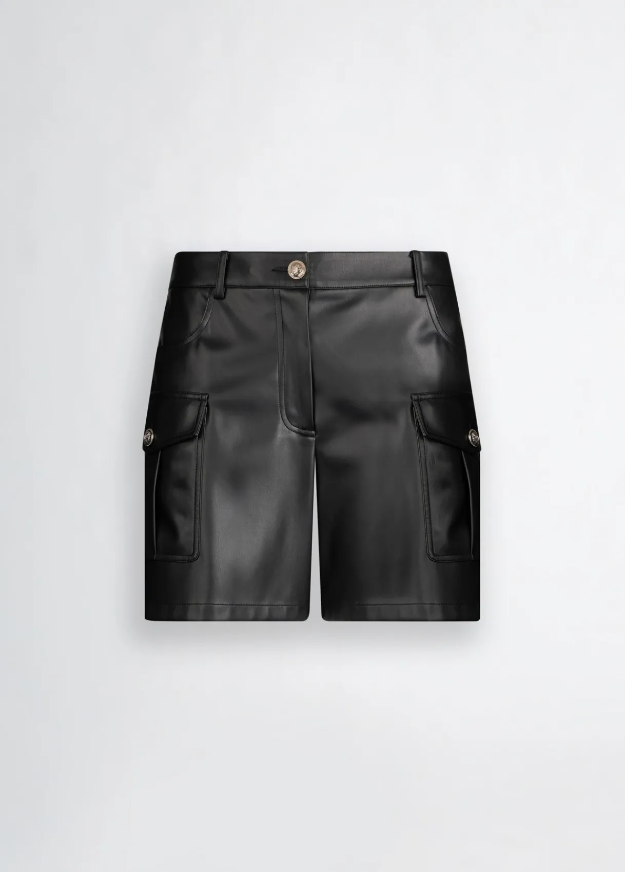 Liu Jo Short cargo en tissu enduit|Femme Pantalons