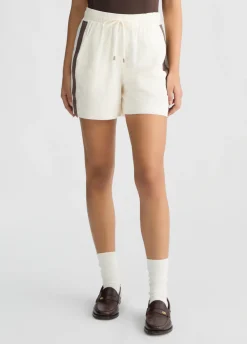 Liu Jo Short en coton avec broderie|Femme Vêtements De Sport|Pantalons