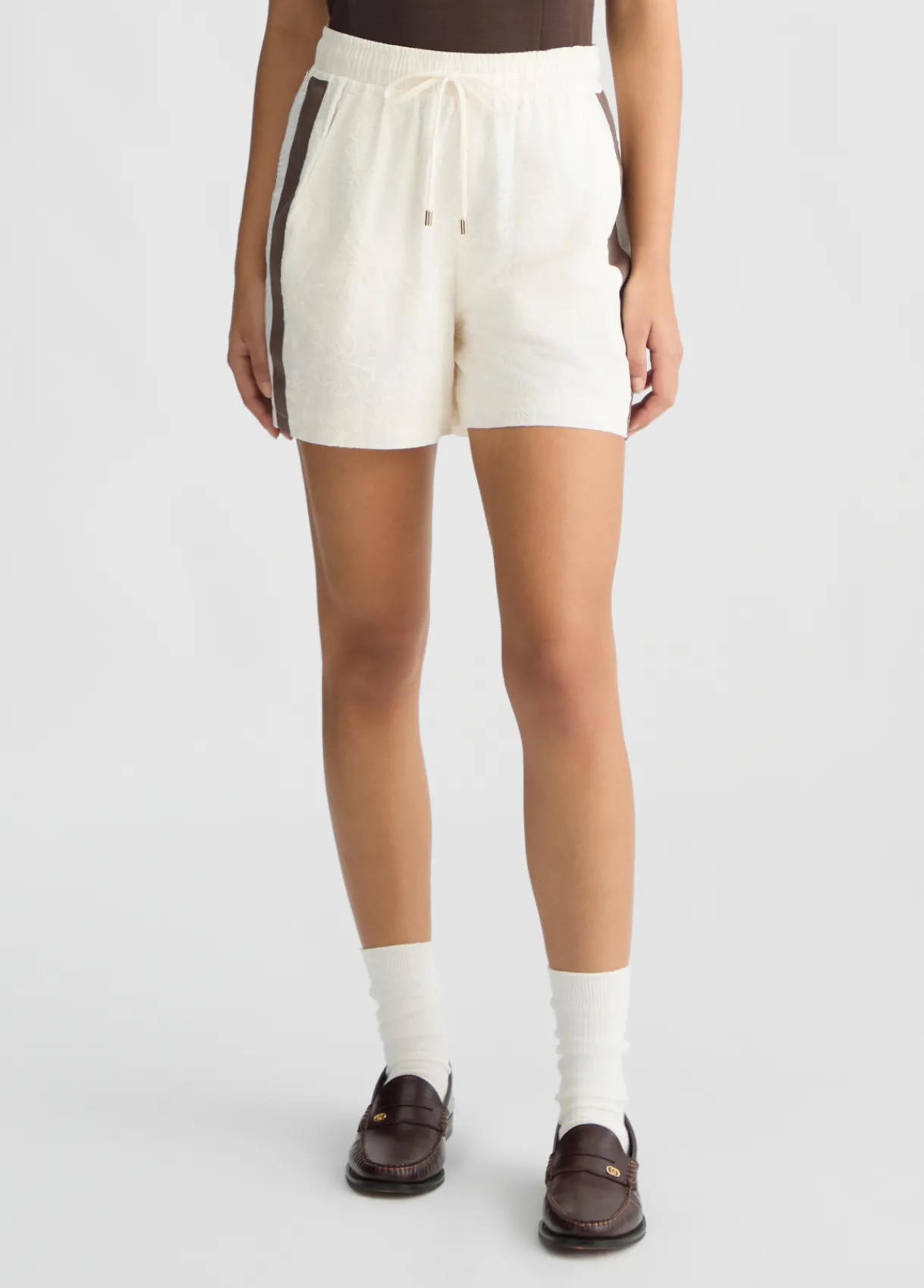 Liu Jo Short en coton avec broderie|Femme Vêtements De Sport|Pantalons