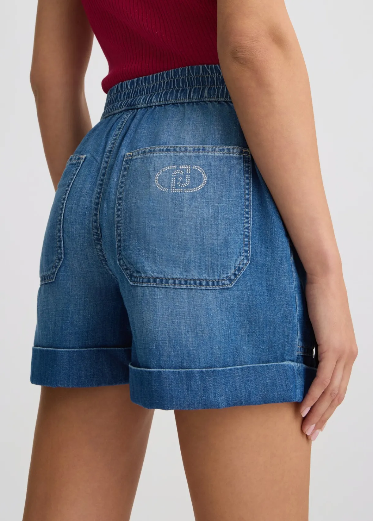 Liu Jo Short en denim|Femme Pantalons