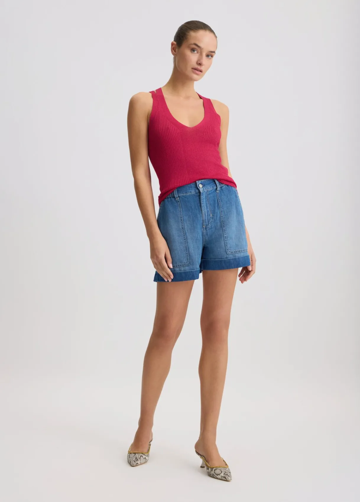 Liu Jo Short en denim|Femme Pantalons