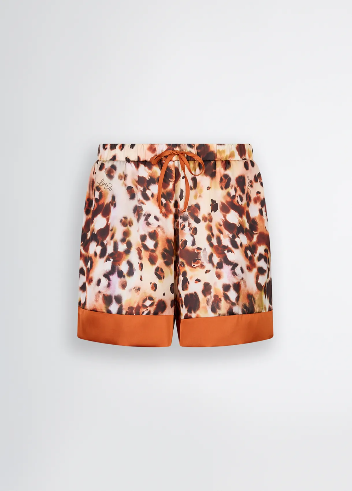 Liu Jo Short en satin imprimé|Femme Vêtements De Sport|Mode Plage