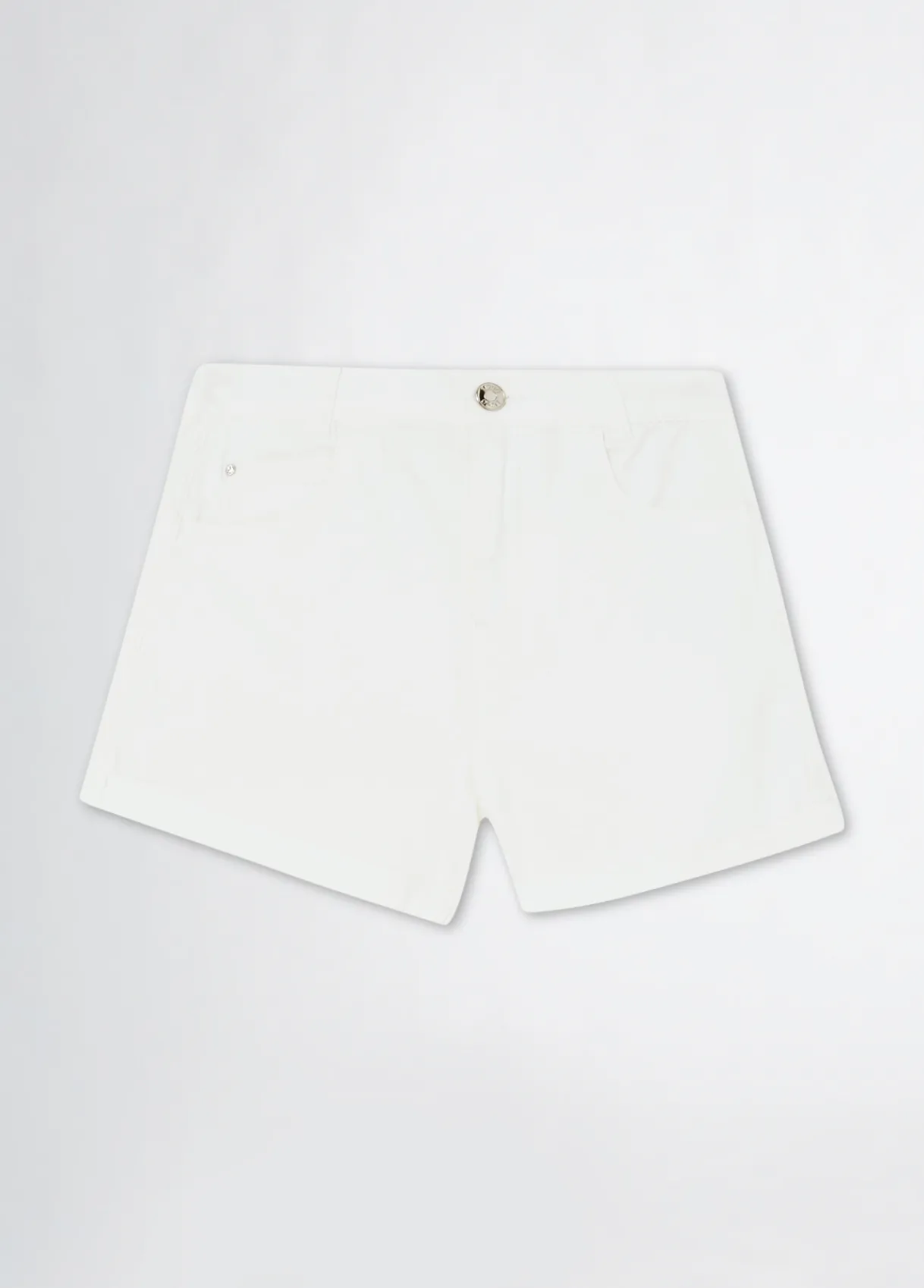 Liu Jo Short taille haute en coton|Enfant Pantalons & Jupes