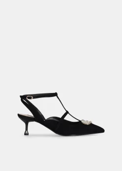 Liu Jo Slingbacks avec logo bijou|Femme Escarpins
