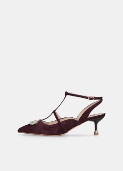 Liu Jo Slingbacks avec logo bijou|Femme Escarpins