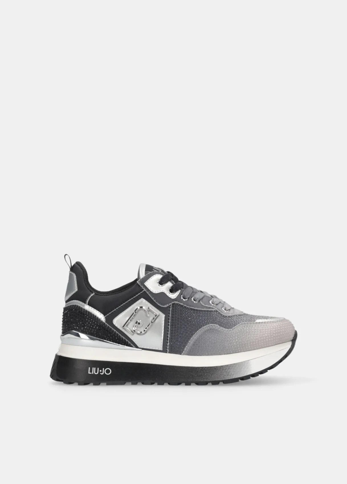 Liu Jo Sneakers à plateforme avec strass all-over|Femme Sneakers