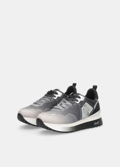 Liu Jo Sneakers à plateforme avec strass all-over|Femme Sneakers