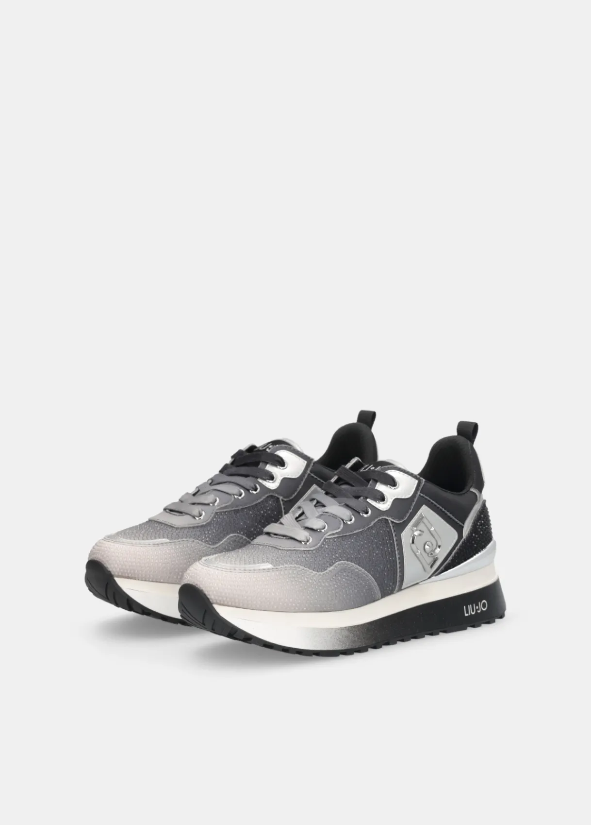 Liu Jo Sneakers à plateforme avec strass all-over|Femme Sneakers