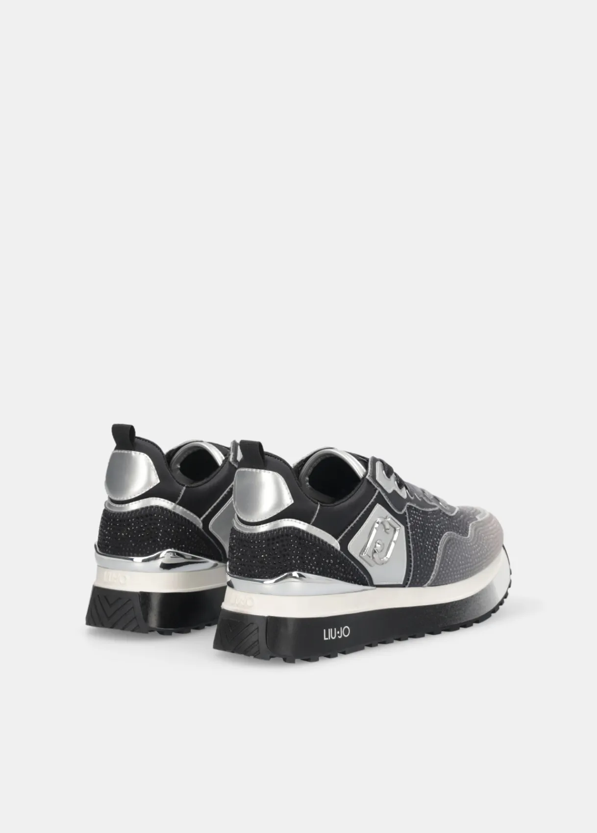 Liu Jo Sneakers à plateforme avec strass all-over|Femme Sneakers