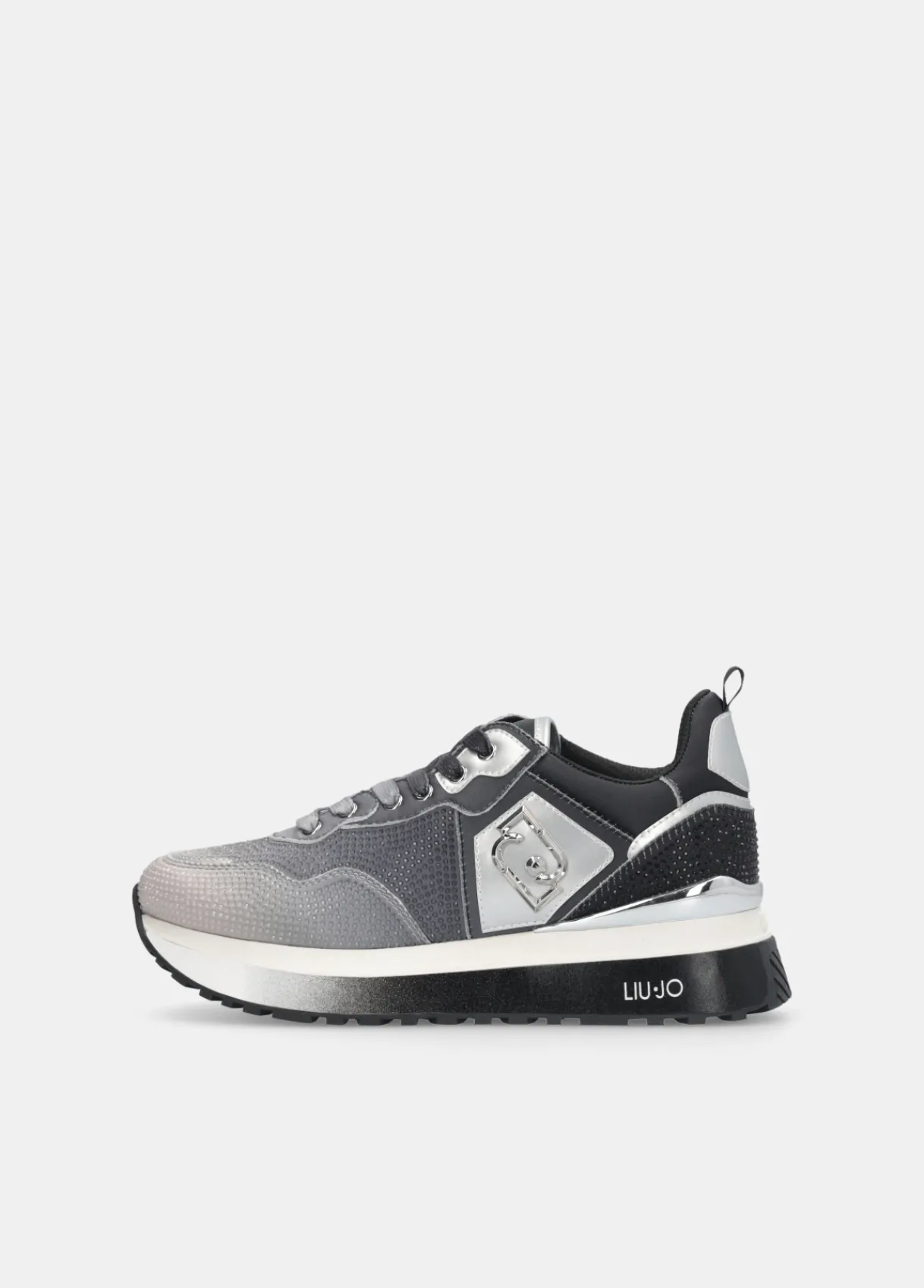 Liu Jo Sneakers à plateforme avec strass all-over|Femme Sneakers
