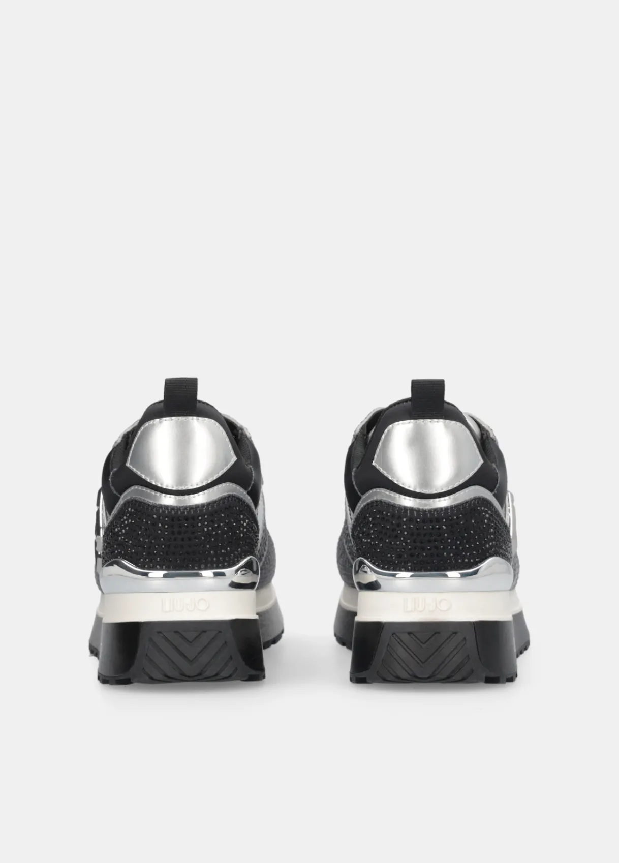 Liu Jo Sneakers à plateforme avec strass all-over|Femme Sneakers