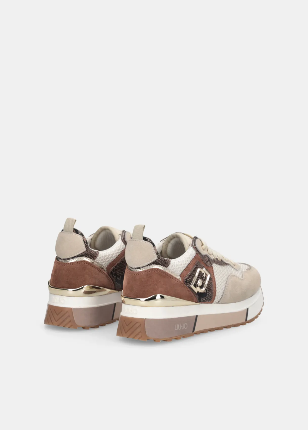Liu Jo Sneakers à plateforme avec détails python|Femme Sneakers