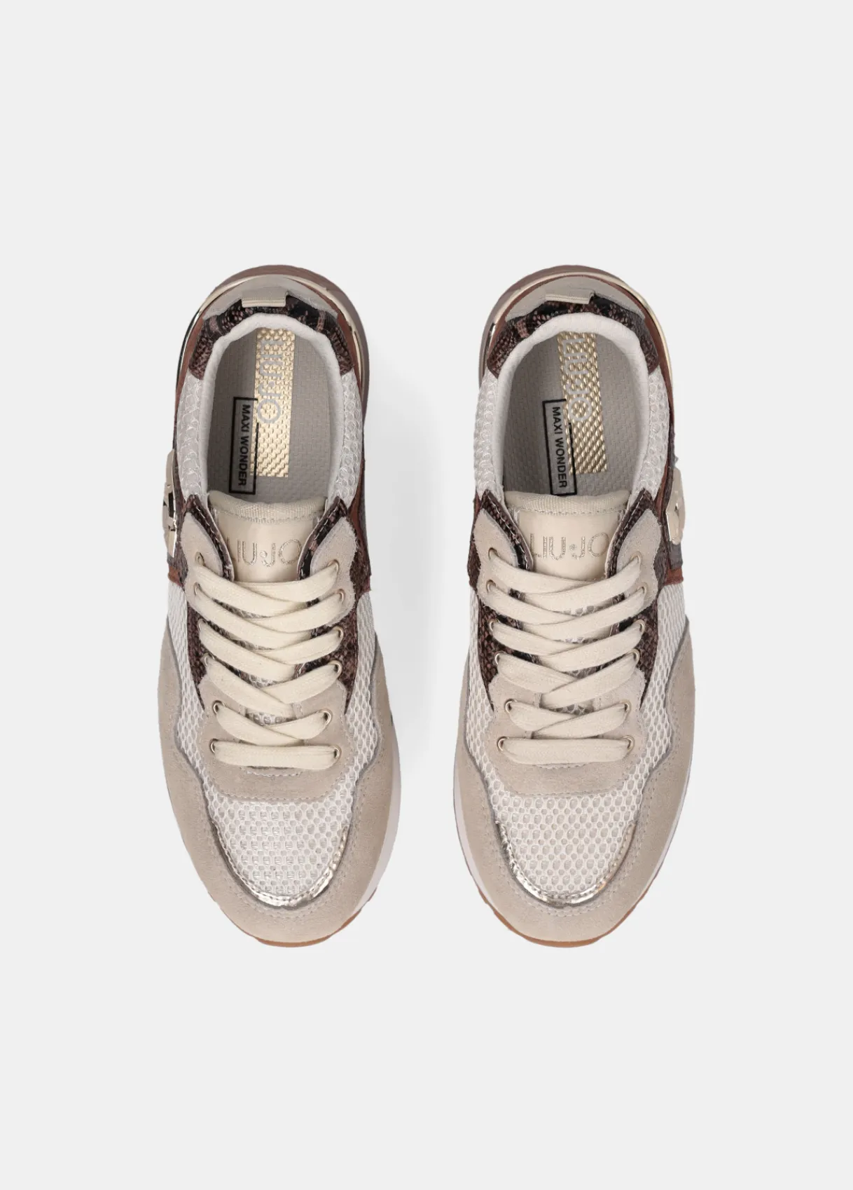Liu Jo Sneakers à plateforme avec détails python|Femme Sneakers