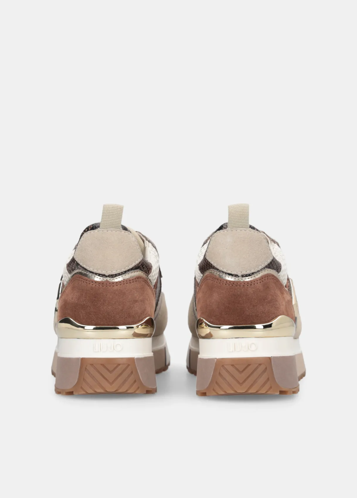 Liu Jo Sneakers à plateforme avec détails python|Femme Sneakers