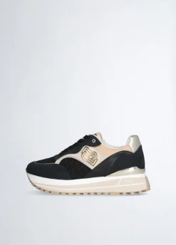 Liu Jo Sneakers à plateforme avec broderies florales|Femme Sneakers