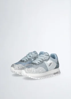 Liu Jo Sneakers à plateforme avec glitter|Enfant Chaussures|Chaussures