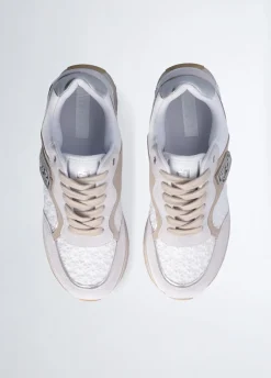 Liu Jo Sneakers à plateforme avec broderies florales|Femme Sneakers